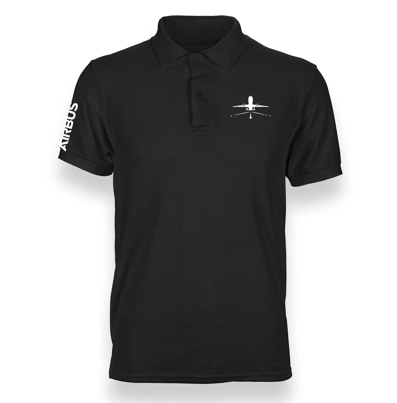 AIRBUS A330 RUNWAY DESIGNED POLO SHIRT THE AV8R