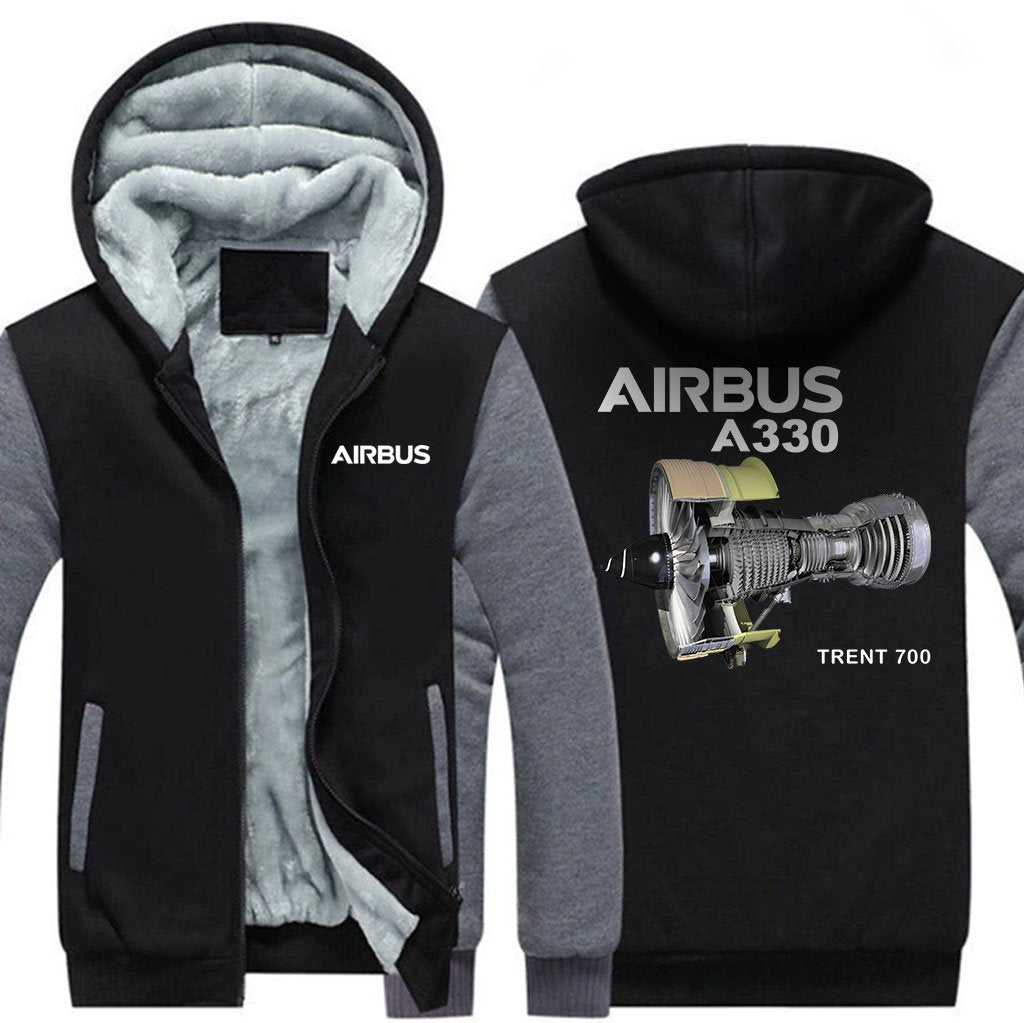 AIRBUS A330 TRENT 700 DESIGNED ZIPPER SWEATERS THE AV8R