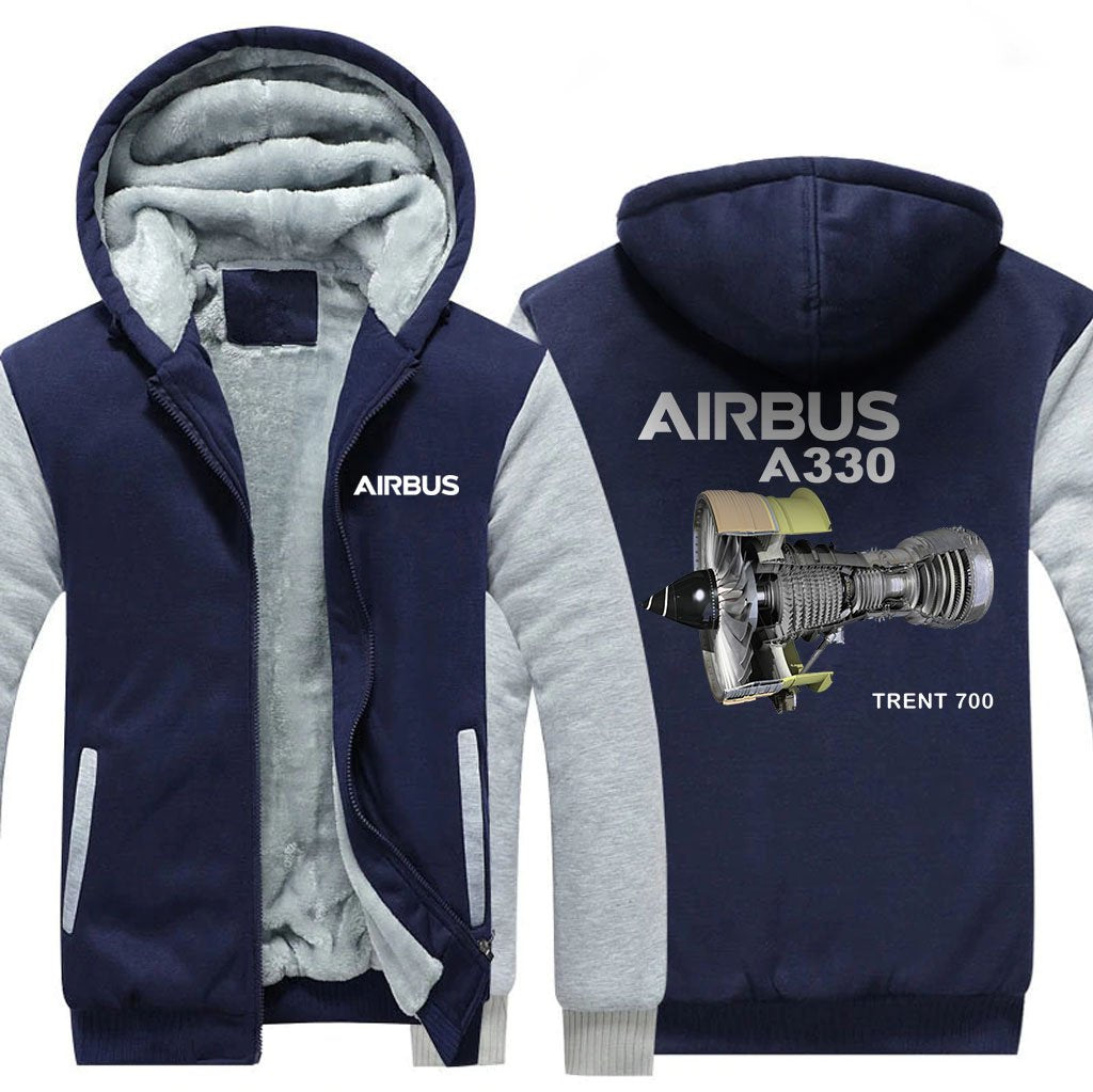 AIRBUS A330 TRENT 700 DESIGNED ZIPPER SWEATERS THE AV8R