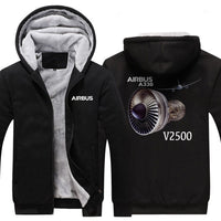 Thumbnail for AIRBUS A330 V2500 DESIGNED ZIPPER SWEATERS THE AV8R