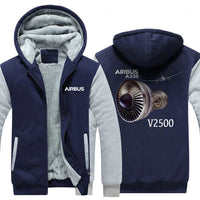 Thumbnail for AIRBUS A330 V2500 DESIGNED ZIPPER SWEATERS THE AV8R