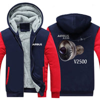 Thumbnail for AIRBUS A330 V2500 DESIGNED ZIPPER SWEATERS THE AV8R