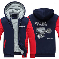 Thumbnail for AIRBUS A330NEO TRENT 7000 DESIGNED ZIPPER SWEATERS THE AV8R