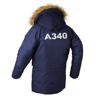 Thumbnail for AIRBUS A340 DESIGNED WINTER N3B PUFFER COAT THE AV8R