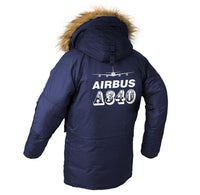 Thumbnail for AIRBUS A340 DESIGNED WINTER N3B PUFFER COAT THE AV8R