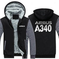 Thumbnail for AIRBUS A340 DESIGNED ZIPPER SWEATERS THE AV8R