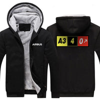 Thumbnail for AIRBUS A340 DESIGNED ZIPPER SWEATERS THE AV8R