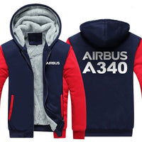 Thumbnail for AIRBUS A340 DESIGNED ZIPPER SWEATERS THE AV8R