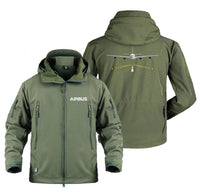 Thumbnail for AIRBUS A340 RUNWAY DESIGNED MILITARY FLEECE THE AV8R