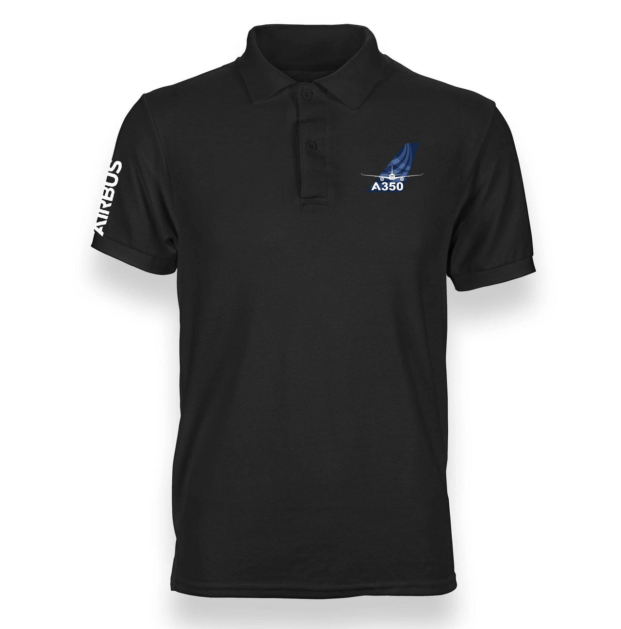 AIRBUS A350 DESIGNED POLO SHIRT THE AV8R