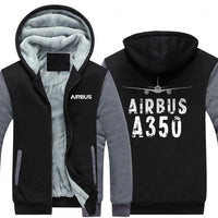 Thumbnail for AIRBUS A350 DESIGNED ZIPPER SWEATERS THE AV8R