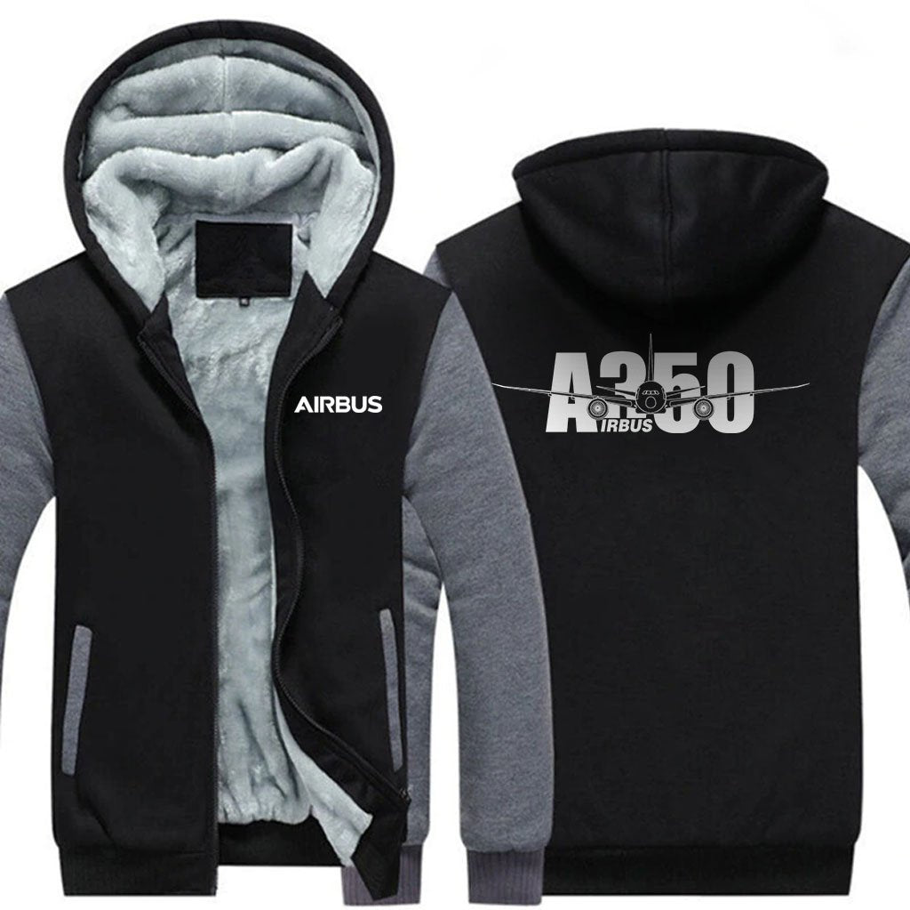 AIRBUS A350 DESIGNED ZIPPER SWEATERS THE AV8R