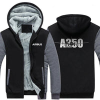 Thumbnail for AIRBUS A350 DESIGNED ZIPPER SWEATERS THE AV8R