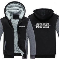 Thumbnail for AIRBUS A350 DESIGNED ZIPPER SWEATERS THE AV8R