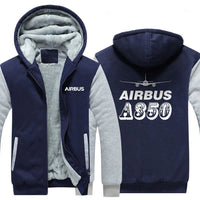 Thumbnail for AIRBUS A350 DESIGNED ZIPPER SWEATERS THE AV8R