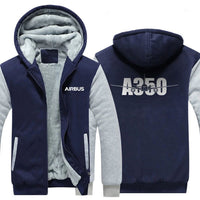 Thumbnail for AIRBUS A350 DESIGNED ZIPPER SWEATERS THE AV8R