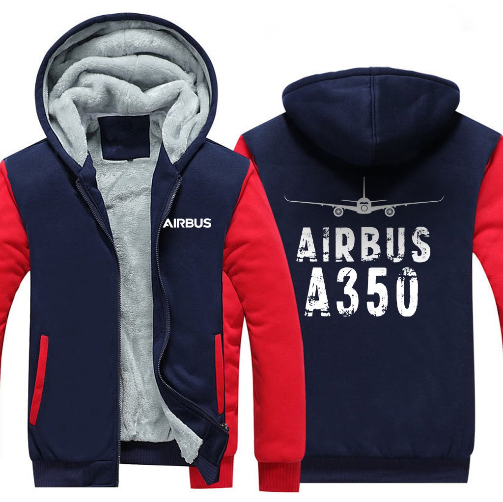 AIRBUS A350 DESIGNED ZIPPER SWEATERS THE AV8R