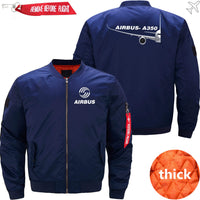 Thumbnail for AIRBUS A350 Ma-1 Bomber Jacket Flight Jacket Aviator Jacket THE AV8R