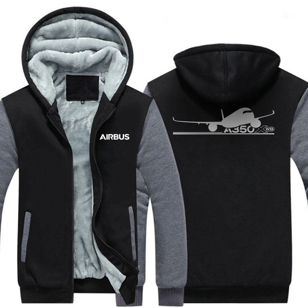 AIRBUS A350XWB DESIGNED ZIPPER SWEATERS THE AV8R