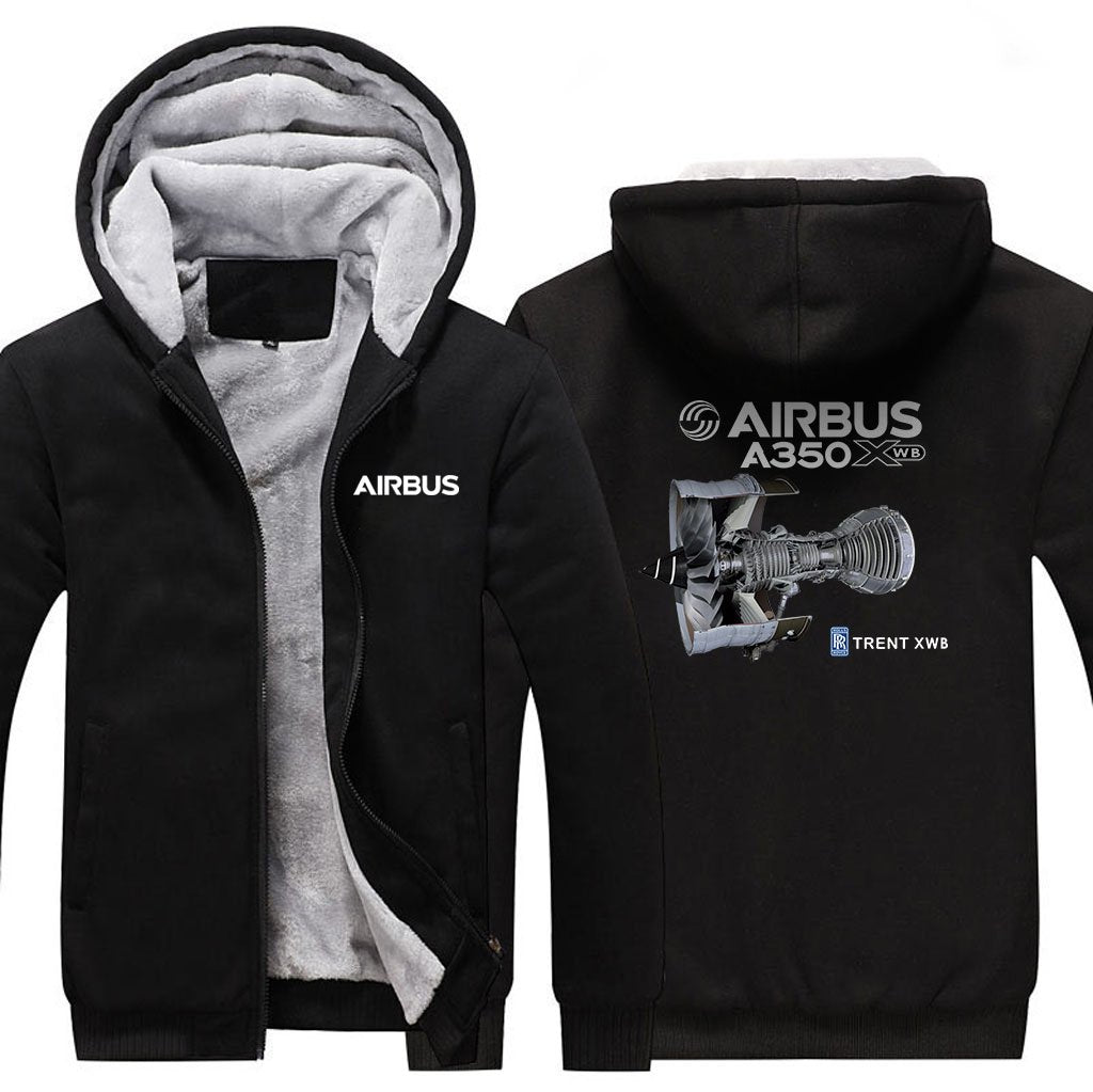 AIRBUS A350XWB DESIGNED ZIPPER SWEATERS THE AV8R