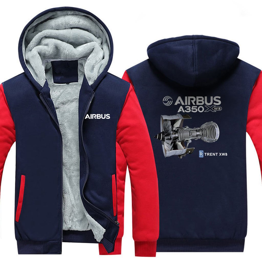 AIRBUS A350XWB DESIGNED ZIPPER SWEATERS THE AV8R