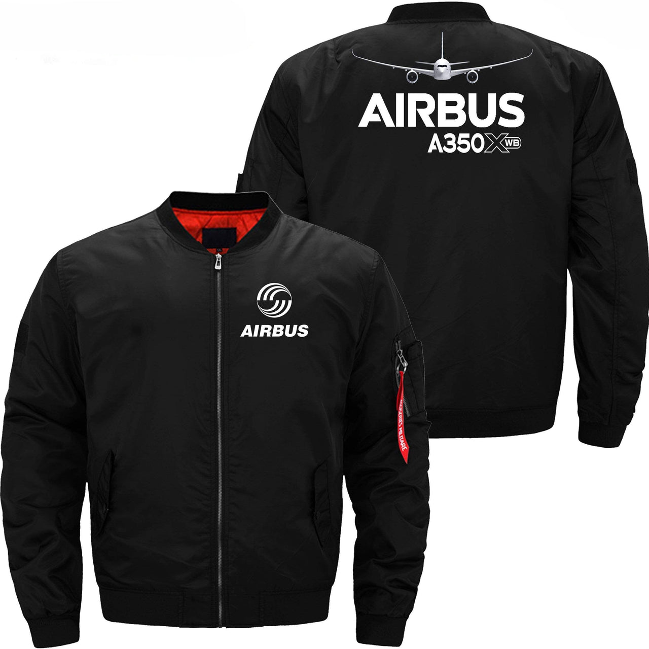 airbus a350xwb bomber flight aviator jacket,