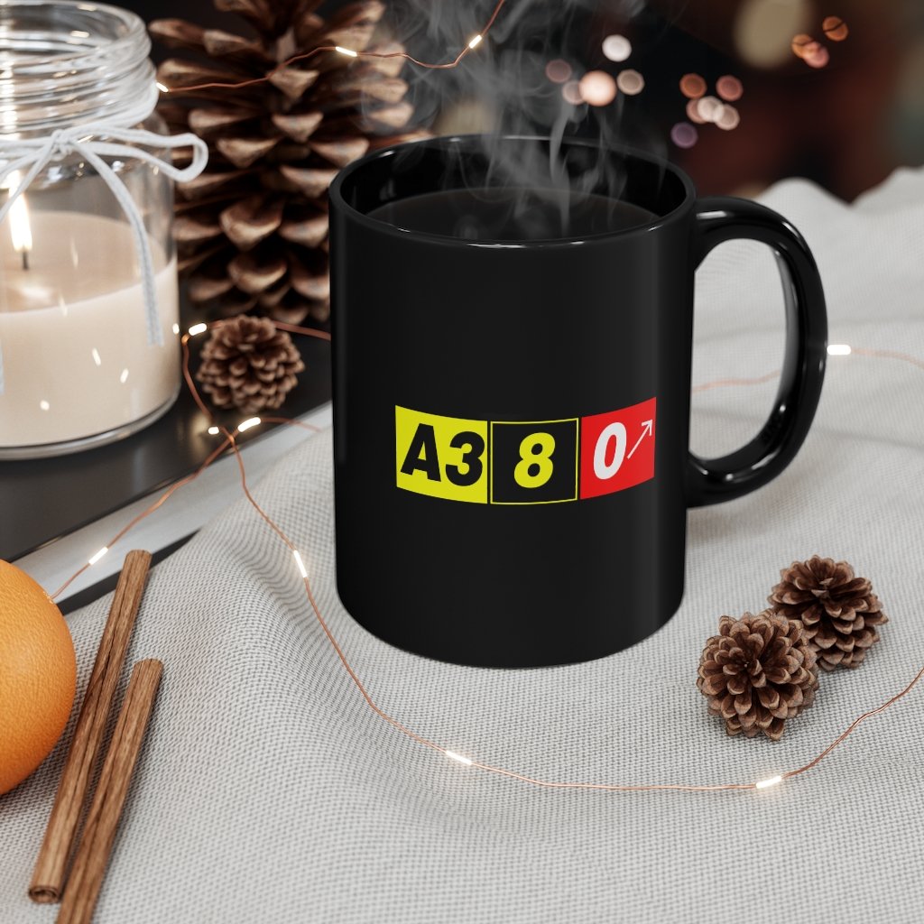 AIRBUS A380  DESIGNED MUG Printify