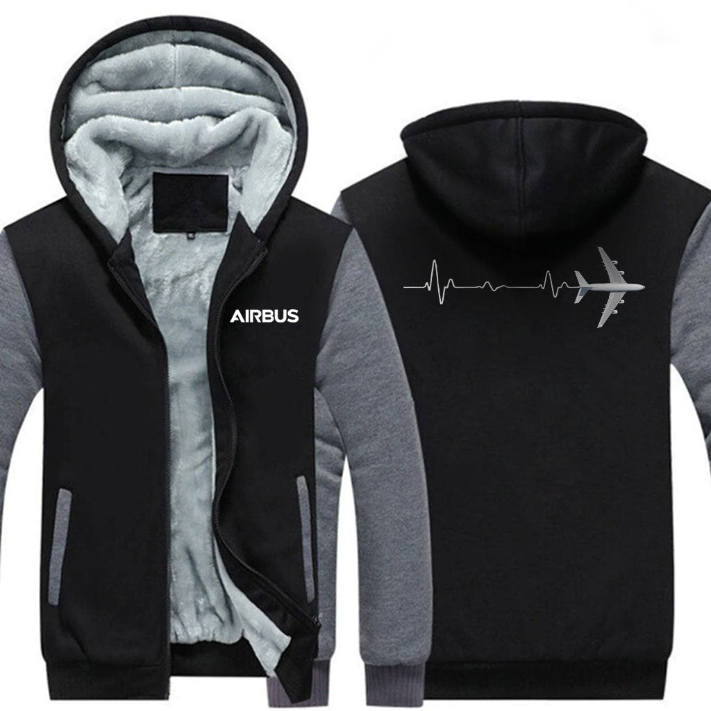 AIRBUS A380 DESIGNED ZIPPER SWEATERS THE AV8R