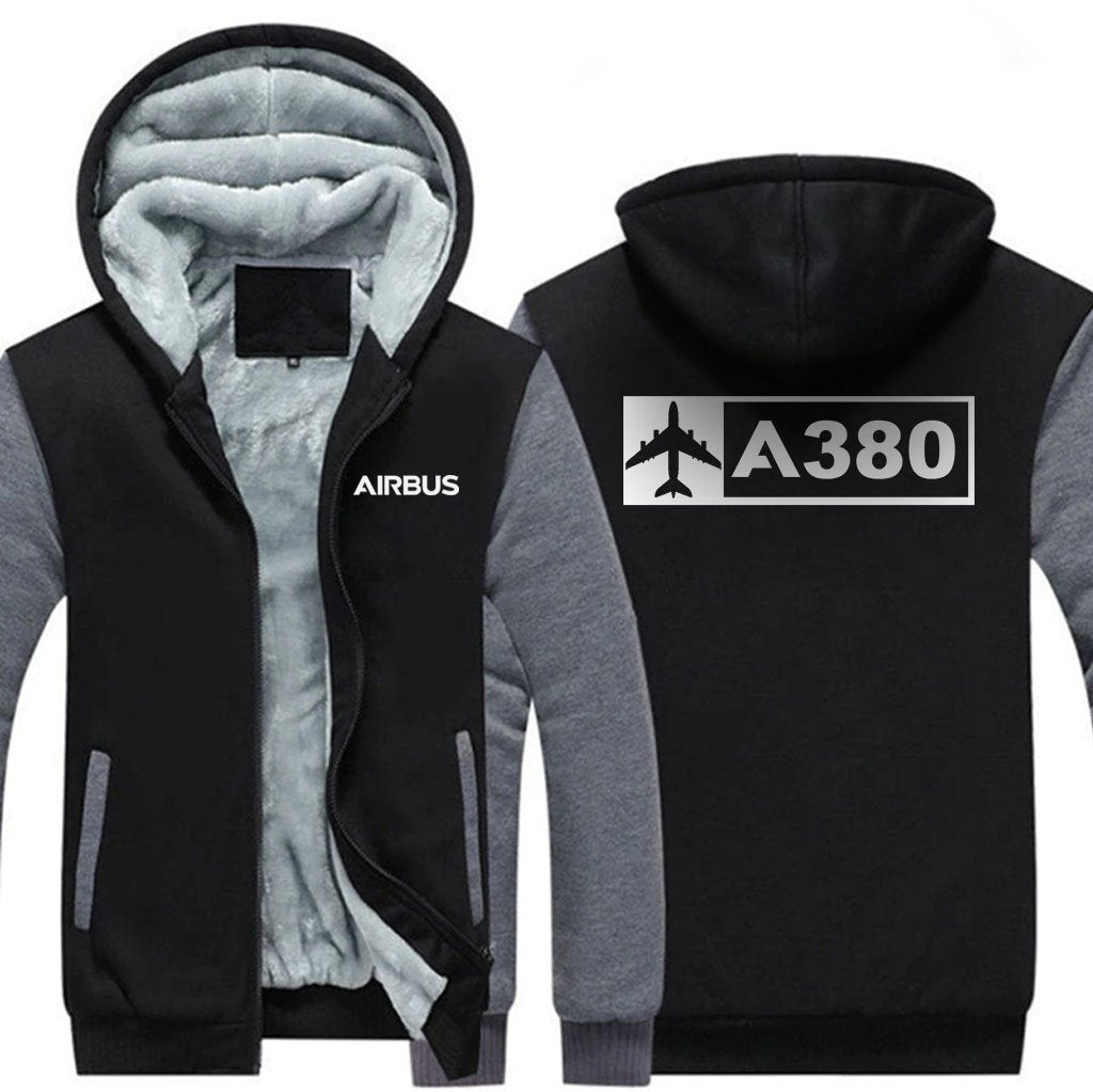 AIRBUS A380 DESIGNED ZIPPER SWEATERS THE AV8R