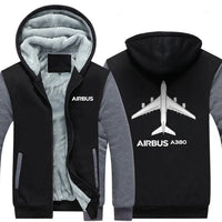 Thumbnail for AIRBUS A380 DESIGNED ZIPPER SWEATERS THE AV8R