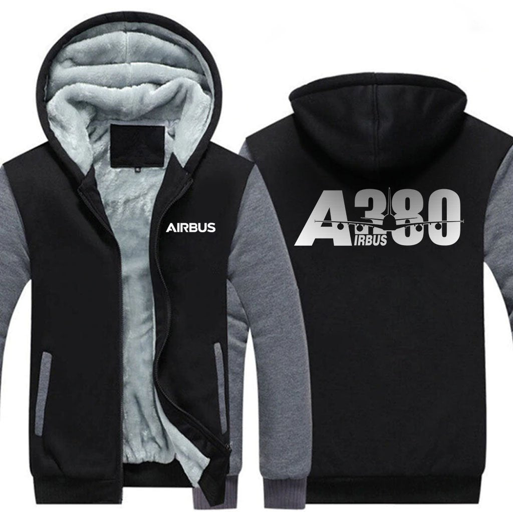 AIRBUS A380 DESIGNED ZIPPER SWEATERS THE AV8R