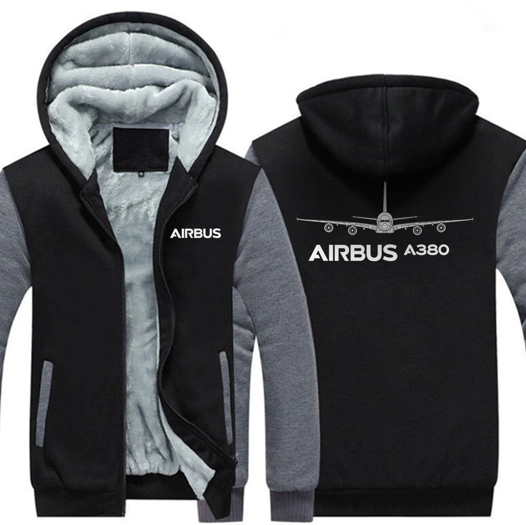 AIRBUS A380 DESIGNED ZIPPER SWEATERS THE AV8R