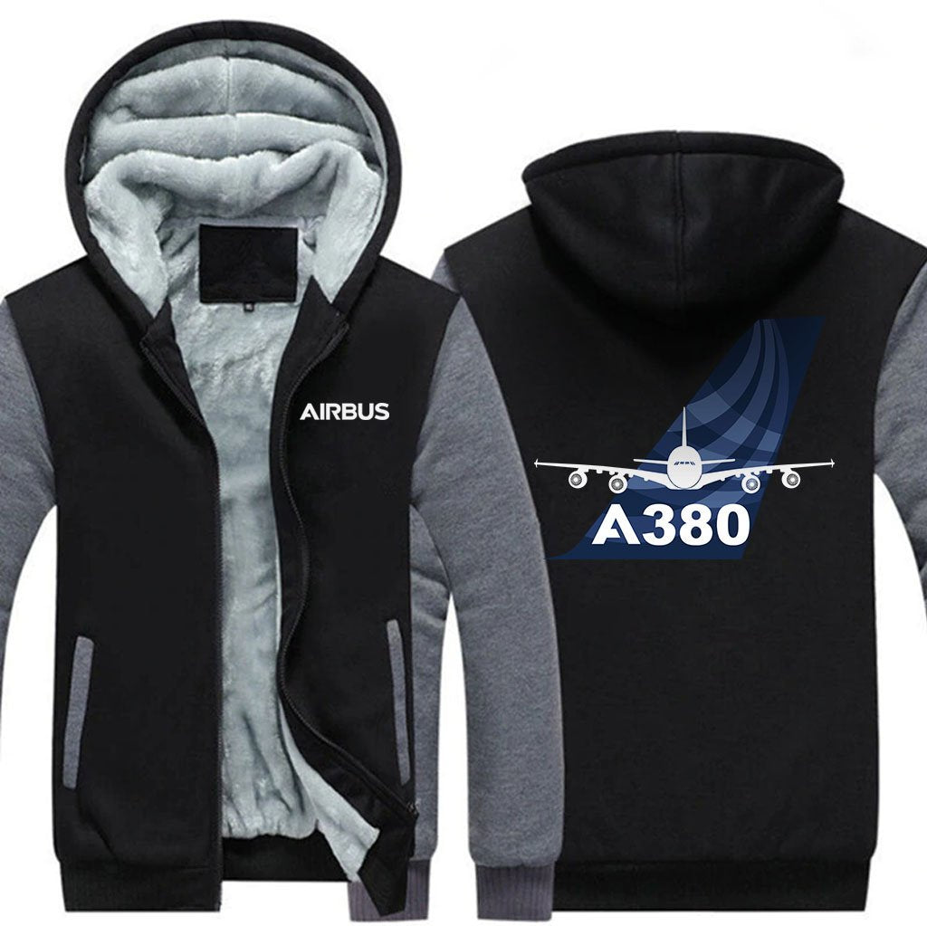 AIRBUS A380 DESIGNED ZIPPER SWEATERS THE AV8R