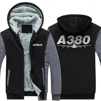 Thumbnail for AIRBUS A380 DESIGNED ZIPPER SWEATERS THE AV8R