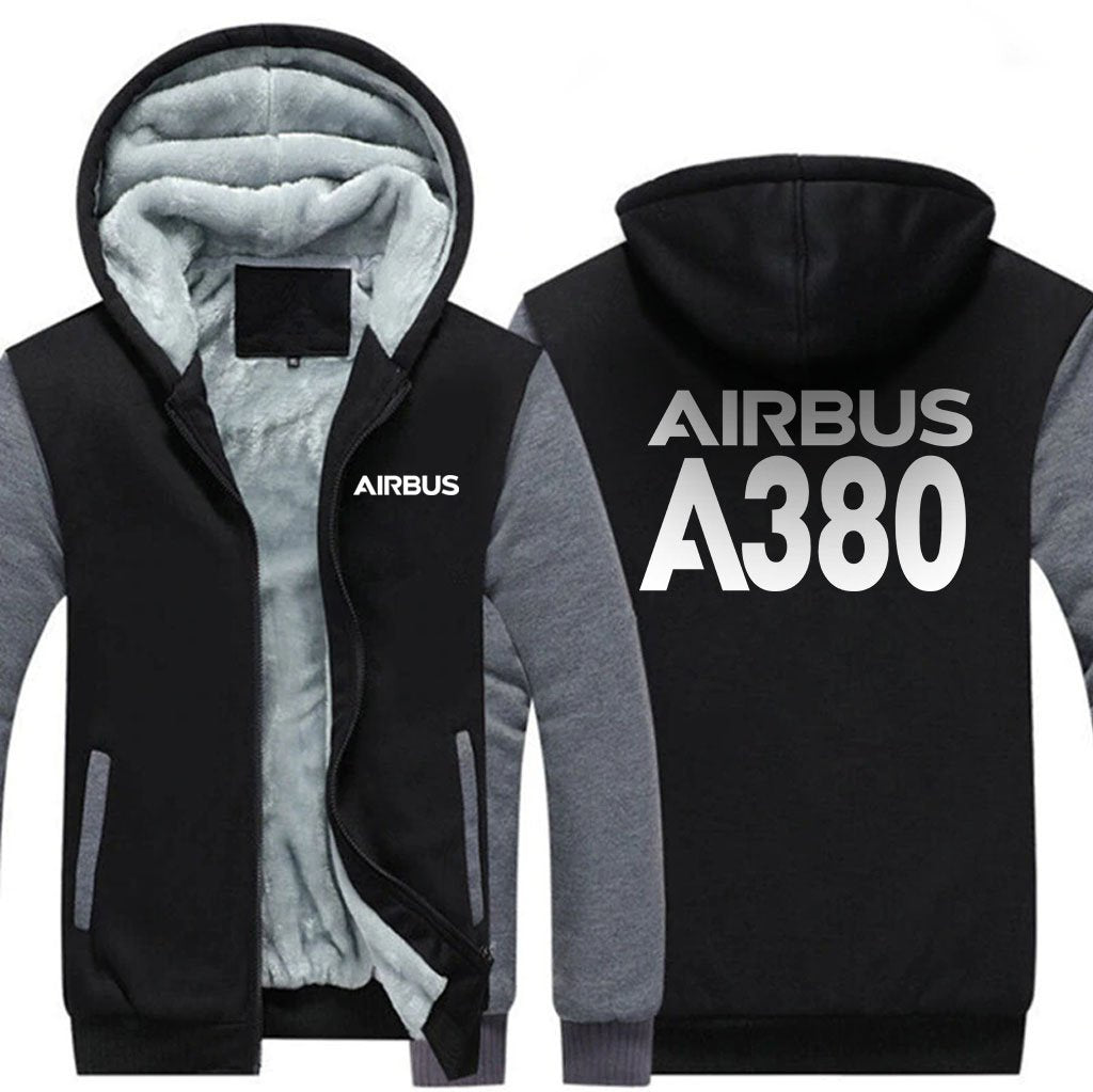 AIRBUS A380 DESIGNED ZIPPER SWEATERS THE AV8R