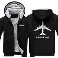 Thumbnail for AIRBUS A380 DESIGNED ZIPPER SWEATERS THE AV8R