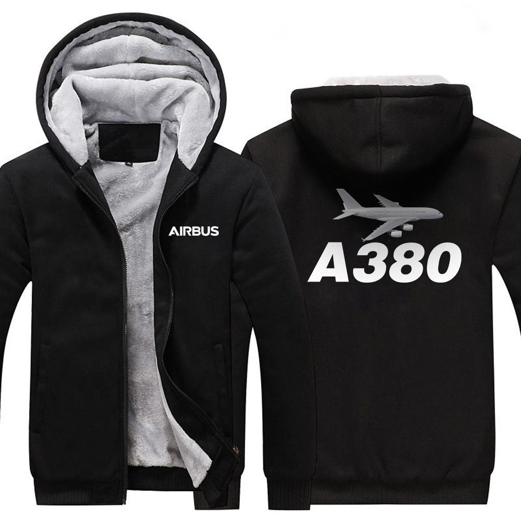 AIRBUS A380 DESIGNED ZIPPER SWEATERS THE AV8R