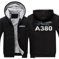 Thumbnail for AIRBUS A380 DESIGNED ZIPPER SWEATERS THE AV8R