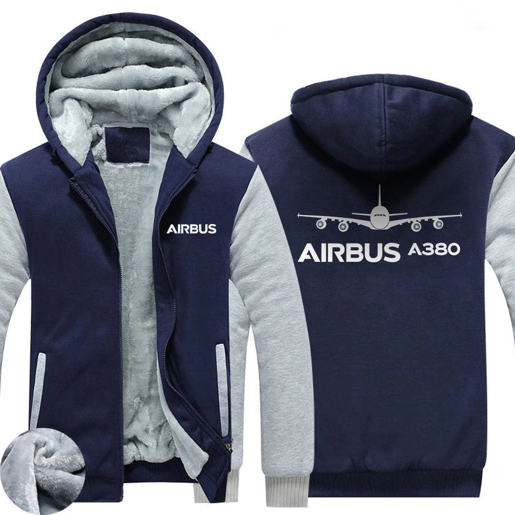 AIRBUS A380 DESIGNED ZIPPER SWEATERS THE AV8R