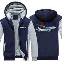 Thumbnail for AIRBUS A380 DESIGNED ZIPPER SWEATERS THE AV8R