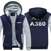 Thumbnail for AIRBUS A380 DESIGNED ZIPPER SWEATERS THE AV8R