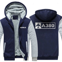 Thumbnail for AIRBUS A380 DESIGNED ZIPPER SWEATERS THE AV8R