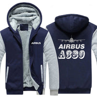 Thumbnail for AIRBUS A380 DESIGNED ZIPPER SWEATERS THE AV8R