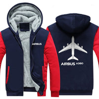 Thumbnail for AIRBUS A380 DESIGNED ZIPPER SWEATERS THE AV8R