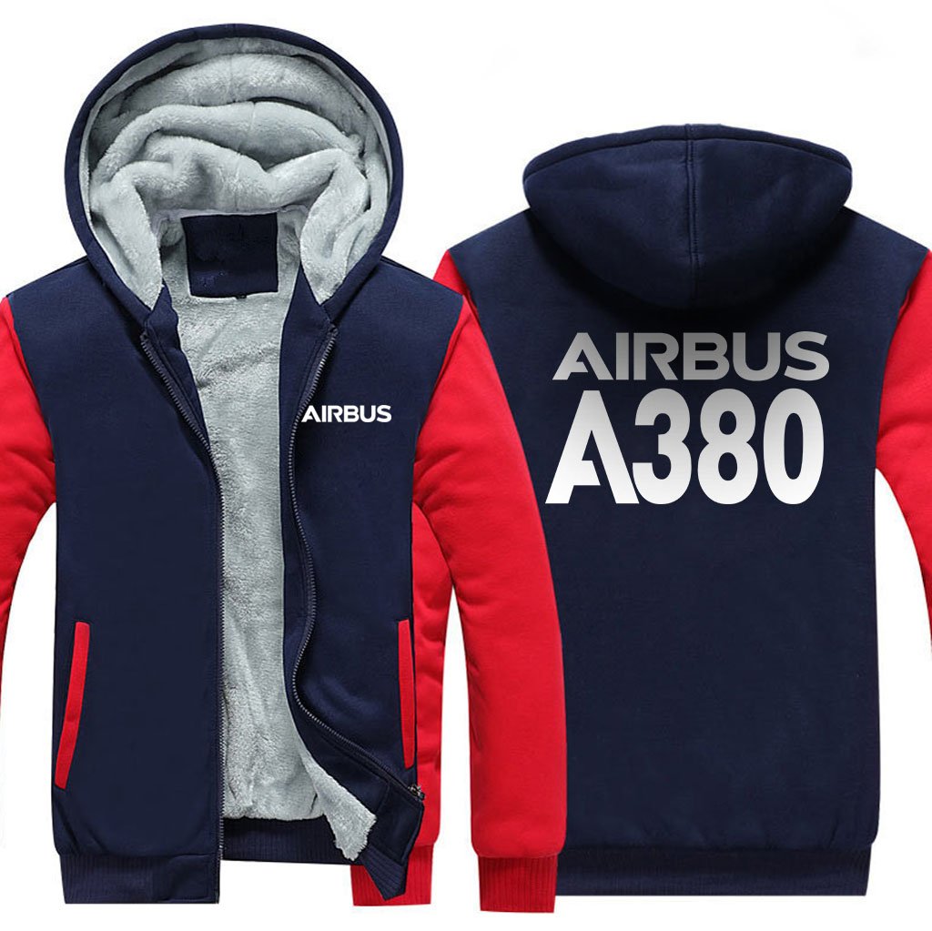 AIRBUS A380 DESIGNED ZIPPER SWEATERS THE AV8R