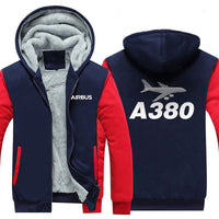 Thumbnail for AIRBUS A380 DESIGNED ZIPPER SWEATERS THE AV8R