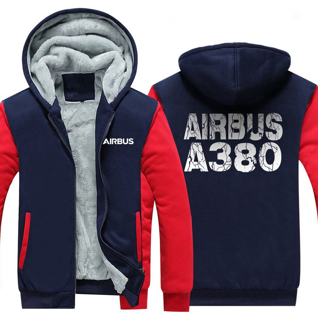 AIRBUS A380 DESIGNED ZIPPER SWEATERS THE AV8R