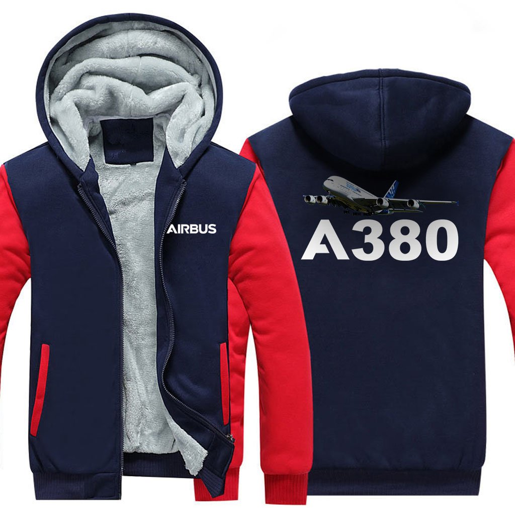 AIRBUS A380 DESIGNED ZIPPER SWEATERS THE AV8R