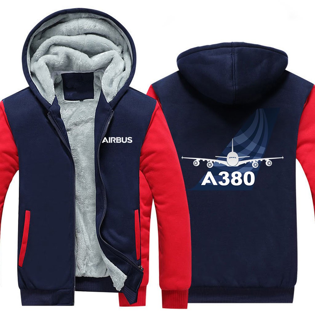 AIRBUS A380 DESIGNED ZIPPER SWEATERS THE AV8R