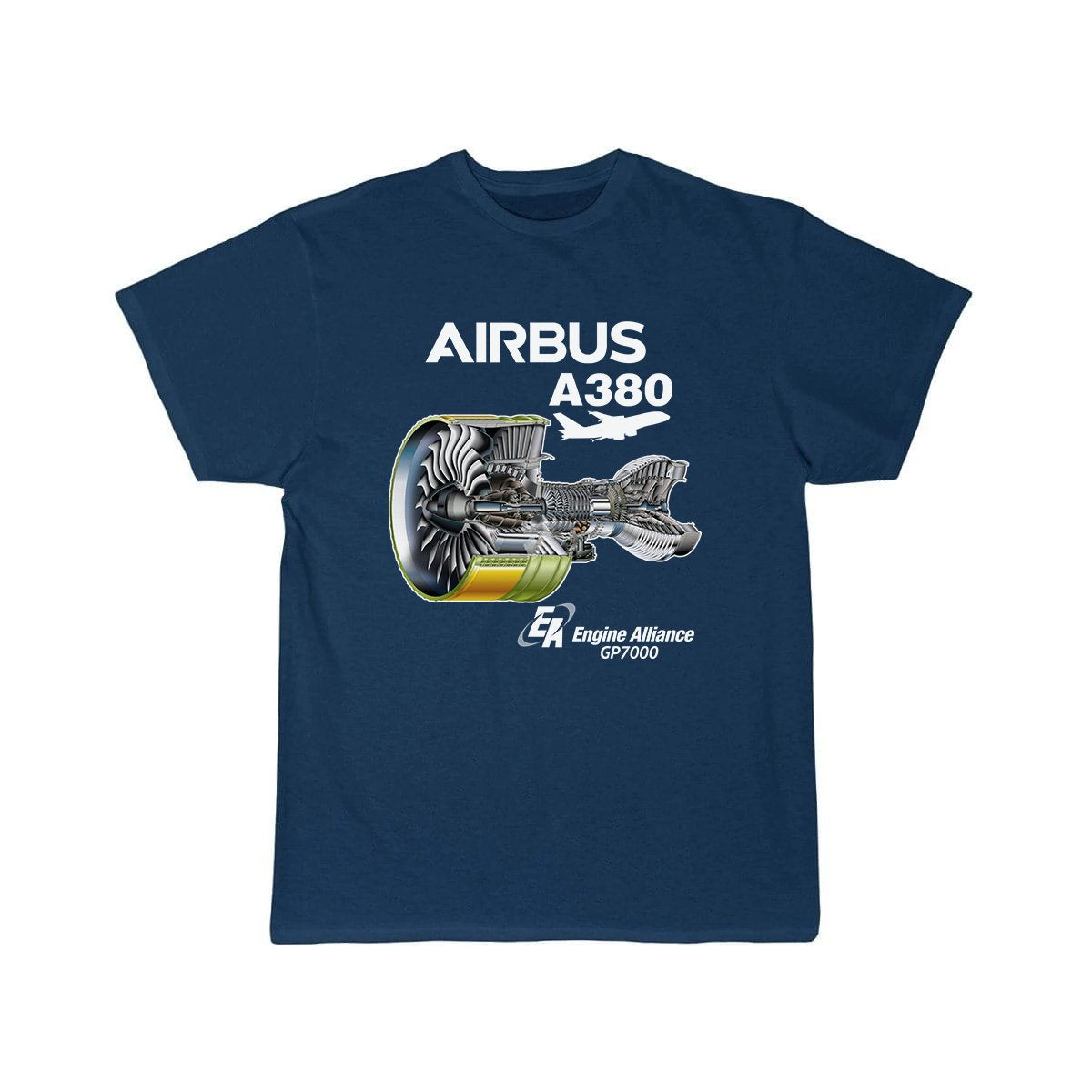 Airbus A380 Engine Alliance GP700 Aviation Pilot T-Shirt THE AV8R